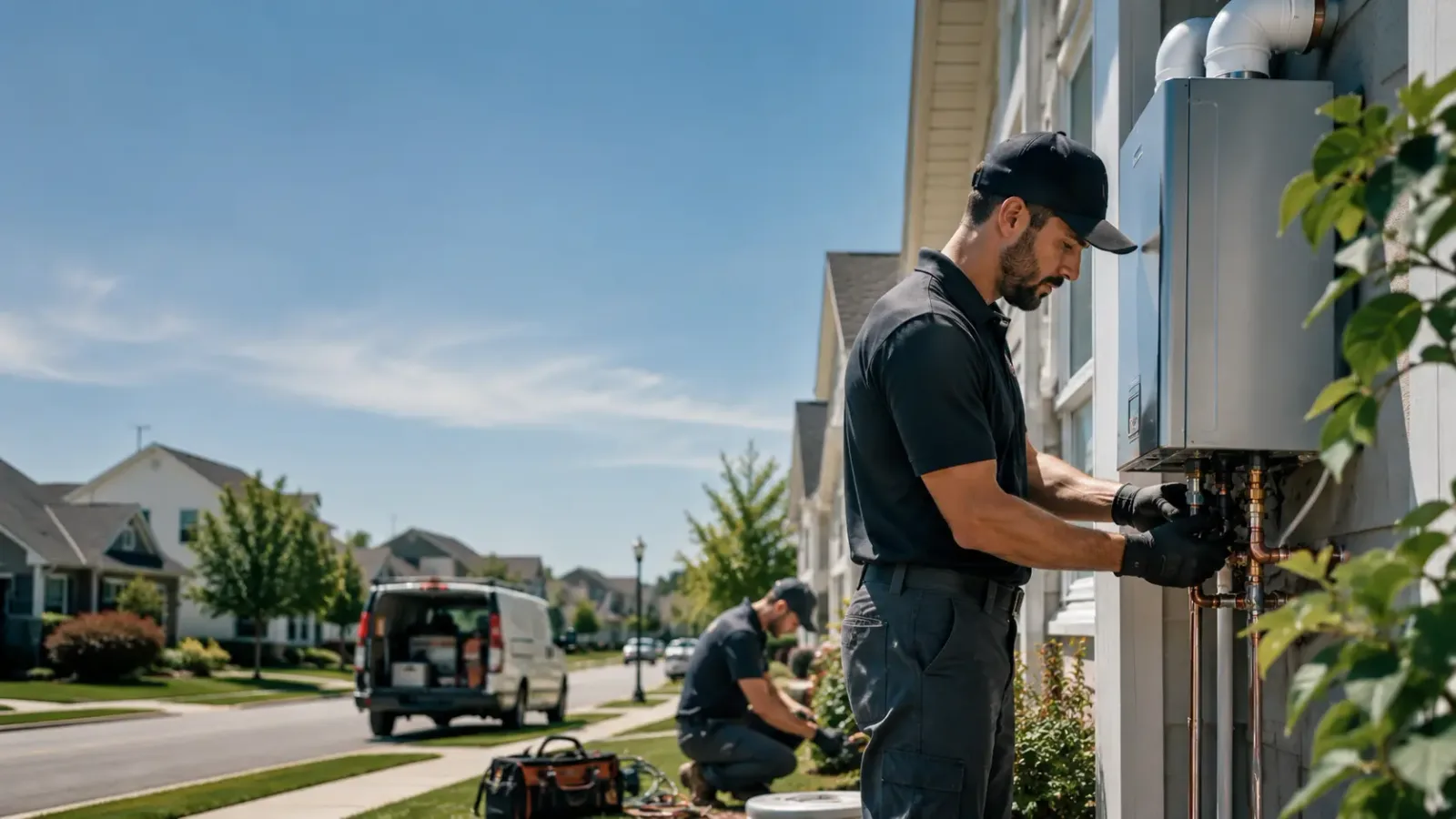 Tankless Water Heater Installation in Upland, IN